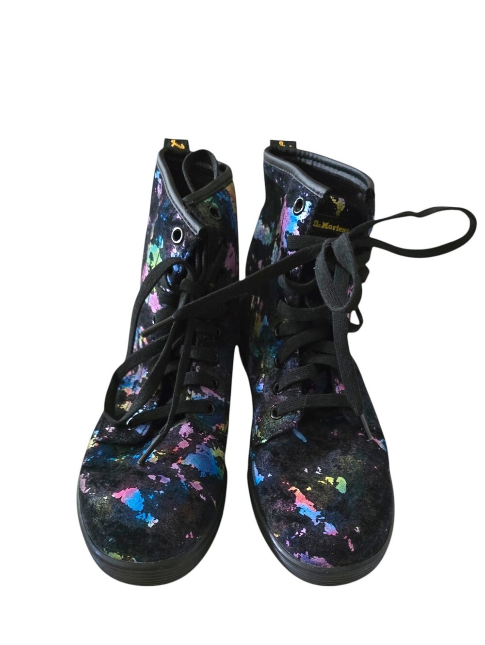 Dr. Martens Women's Sheridan Confetti Suede Boots - Picture 3 of 6